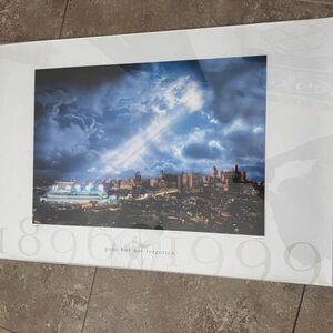 Detroit Tigers Gone But Not‎ Forgotten Tiger Stadium Briggs Navin Poster 24 X 36
